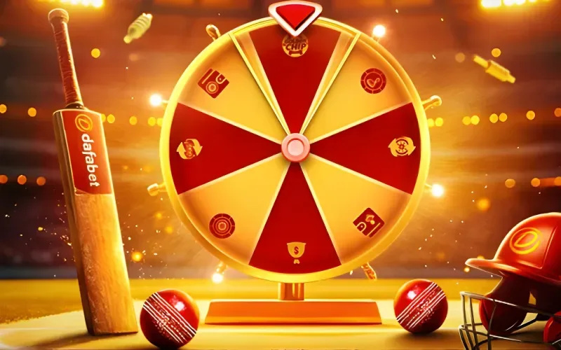 Win big at Dafabet Casino, Fortune Wheel prizes include free spins, deposit bonuses.