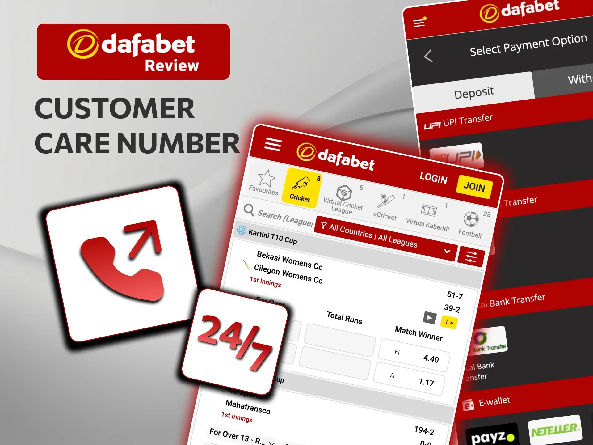 Reach Dafabet support by phone to resolve urgent problems like account access.